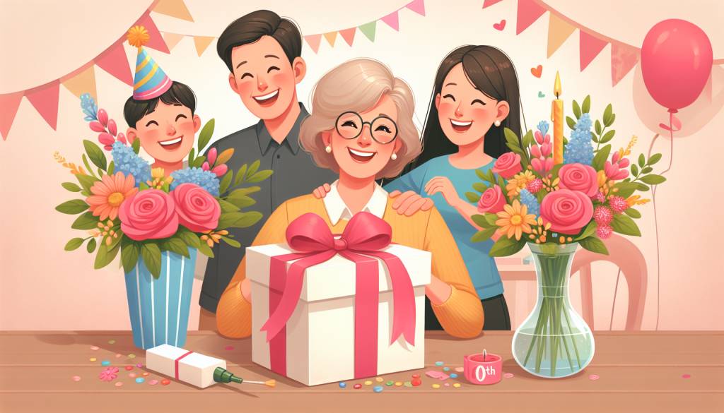 Quel cadeau choisir pour célébrer la fête des mères à 60 ans