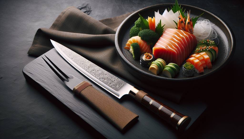 Art de la cuisine japonaise : le couteau japonais comme cadeau culinaire parfait