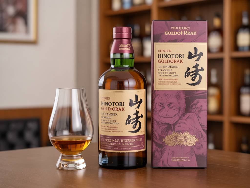 Idée cadeau : whisky Hinotori Goldorak, une édition collector pour les fans de mangas et de spiritueux